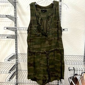 Sanctuary camo romper size medium